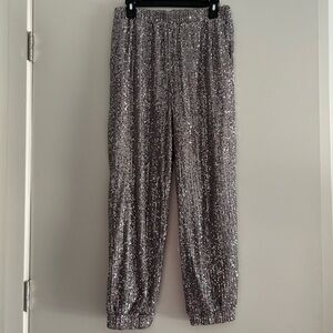 Never Worn Sparkly Vince Camuto Trouser Joggers, Size XS